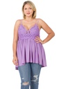 Lace Cami Tunic Lavender