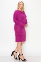 Dolman Sleeve Magenta Side