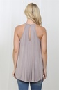 Mocha Crochet  Tunic Back