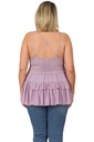 Lace Ruffle Top back