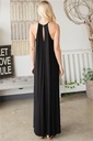 Black Crochet Maxi Back