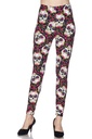  Flowers Skull Print