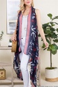 Navy Anchor Kimono