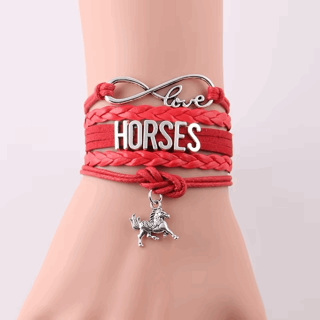 Love Horses Bracelets 