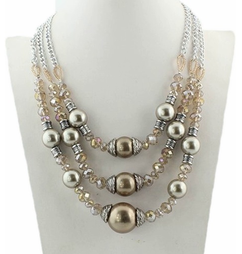  3 Layer Pearl Crystal