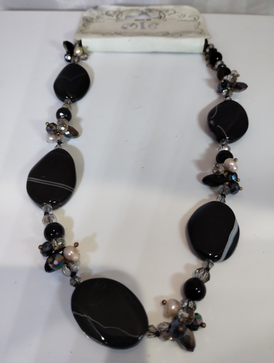  Black Agate Necklace
