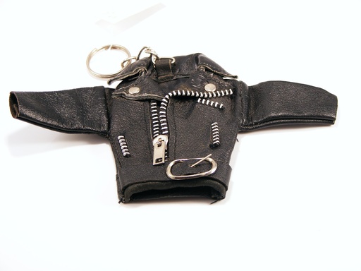  Leather Jacket Keychain