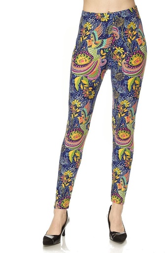 Floral Bird Print