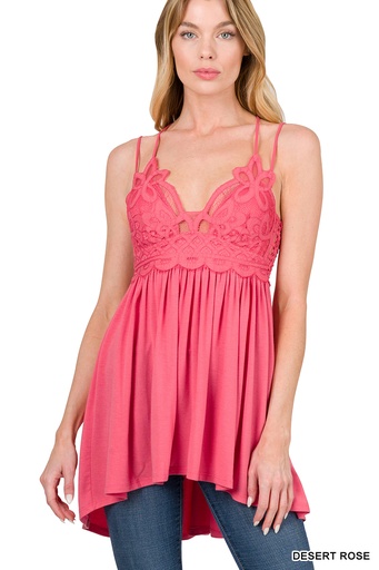  Lace Cami Tunic 